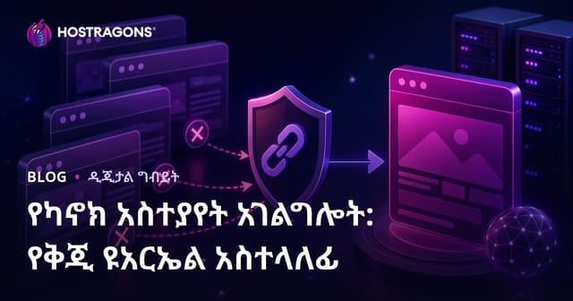 የድህረገፅዎ ቅድመ ቅጂ ብቻ የሚታወቀውን መከላከል: Canonical ትእዛዝ በSEO ላይ የሚያግዝ