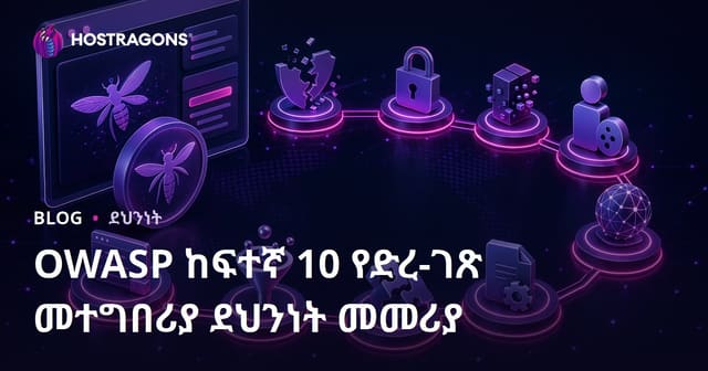 የድህረገፅ መተግበሪያ ጥራትን ለማረጋገጥ የOWASP Top 10 መሪ መረጃ