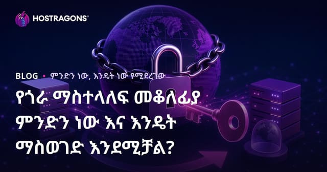 የዶሚየን ማካያ አይነት Domain Transfer Lock ምንድነው እና እንዴት ማስወጣት ይቻላል?