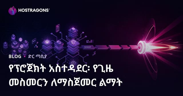 ፕሮጀክት አስተዳደር፡ ከልምድ እስከ ቅርፅ ተግባር የጊዜ እቅድ ማጠቃለያ