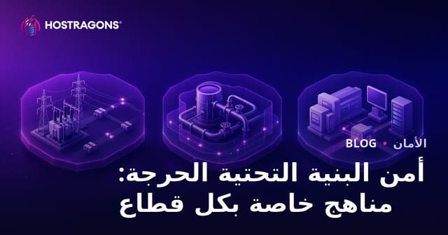 أمن البنية التحتية الحرجة: مناهج خاصة بكل قطاع