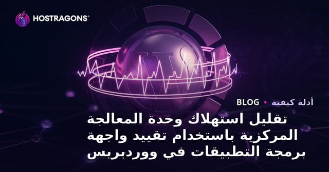تقليل استهلاك وحدة المعالجة المركزية باستخدام تقييد واجهة برمجة التطبيقات في ووردبريس