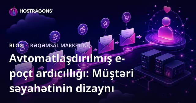 Avtomatlaşdırılmış e-poçt ardıcıllığı: Müştəri səyahətinin dizaynı