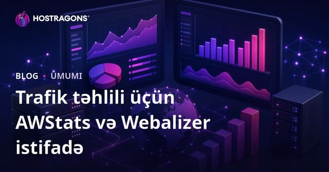 Trafik təhlili üçün AWStats və Webalizer istifadə