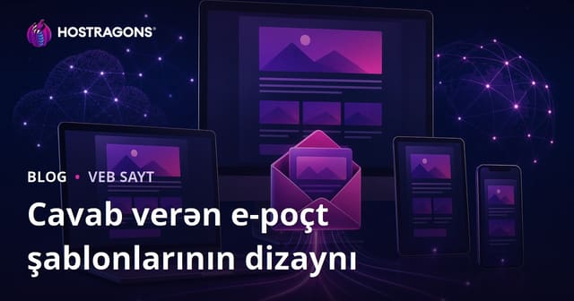 Cavab verən e-poçt şablonlarının dizaynı