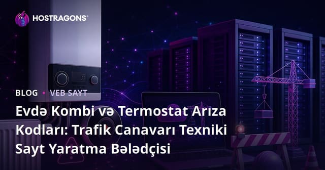 Evdə Kombi və Termostat Arıza Kodları: Trafik Canavarı Texniki Sayt Yaratma Bələdçisi