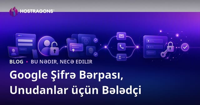 Google Şifrə Bərpası, Unudanlar üçün Bələdçi