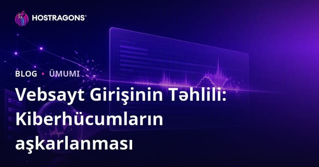 Vebsayt Girişinin Təhlili: Kiberhücumların aşkarlanması