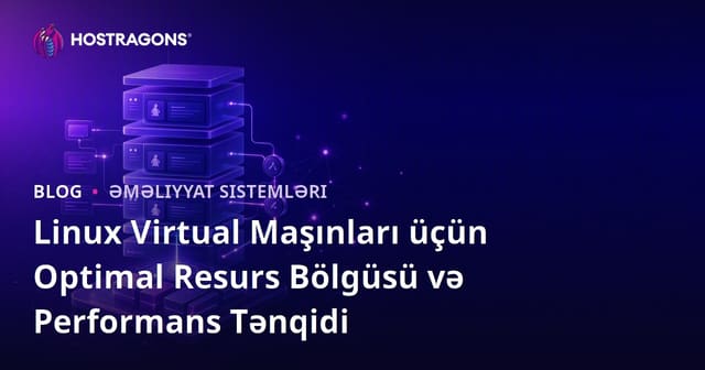 Linux Virtual Maşınları üçün Optimal Resurs Bölgüsü və Performans Tənqidi