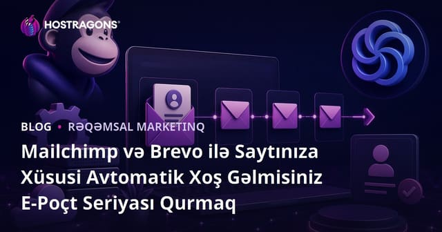 Mailchimp və Brevo ilə Saytınıza Xüsusi Avtomatik Xoş Gəlmisiniz E-Poçt Seriyası Qurmaq