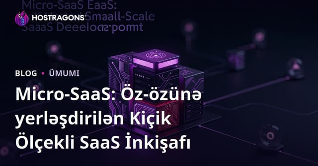 Micro-SaaS: Öz-İçindəki Kiçik Ölçəkli SaaS İnkişafı