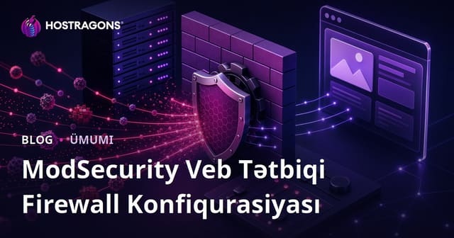 ModSecurity Veb Tətbiqi Firewall Konfiqurasiyası