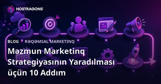 Məzmun Marketinq Strategiyasının Yaradılması üçün 10 Addım
