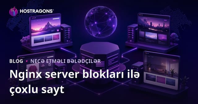 Nginx Server Blokları ilə Eyni VPS-də Birdən Çox Saytın İdarə Edilməsi