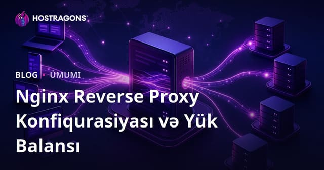 Nginx Reverse Proxy Konfiqurasiyası və Yük Balansı