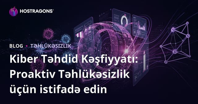 Kiber Təhdid Kəşfiyyatı: Proaktiv Təhlükəsizlik üçün istifadə edin