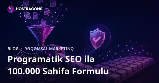 Proqramatik SEO-da Kopya Məzmun Tələsinə Düşmədən 100.000 Səhifə Yaratma Resepti
