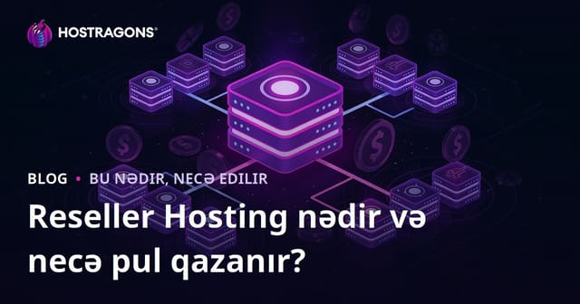 Reseller Hosting nədir və necə pul qazanır?