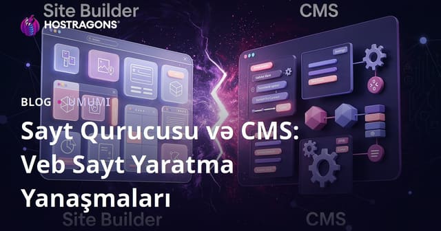 Sayt Qurucusu və CMS: Veb Sayt Yaratma Yanaşmaları