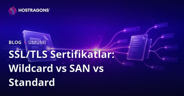 SSL/TLS Sertifikatlar: Wildcard vs SAN vs Standard