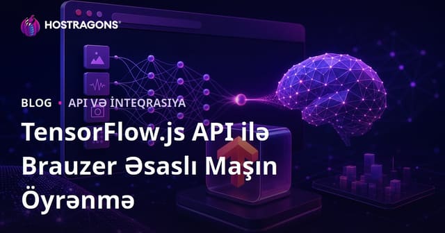 TensorFlow.js API ilə Brauzer Əsaslı Maşın Öyrənmə