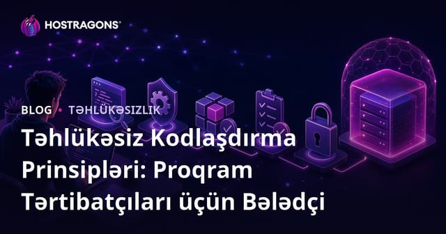 Güvənli Kod Yazma Prinsipləri: Proqramçıların Əlasqısı və Tətbiqləri