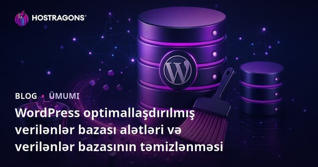 WordPress Veritabanını Optimize Etmə Alətləri və Veritabanı Təmizliyi