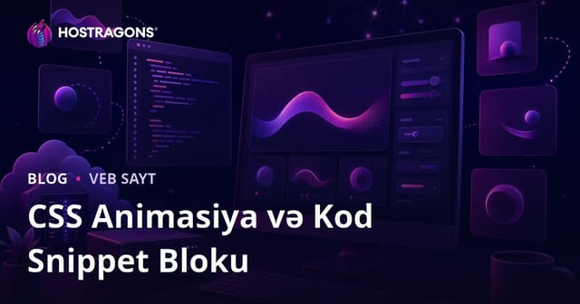 Yalnızca CSS Animasiyaları və Hazır Kod Snippetləri Paylaşan Proqramçı Bloqu