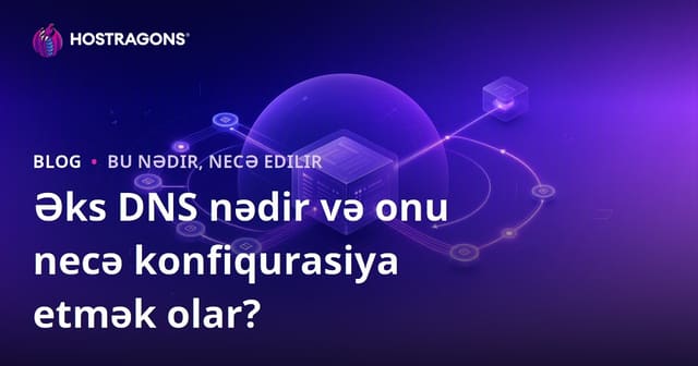 Əks DNS nədir və onu necə konfiqurasiya etmək olar?
