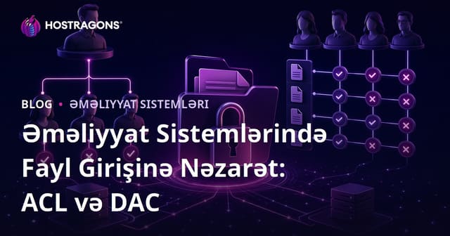 Əməliyyat Sistemlərində Fayl Girişinə Nəzarət: ACL və DAC