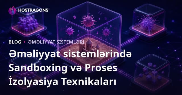 Əməliyyat sistemlərində Sandboxing və Proses İzolyasiya Texnikaları