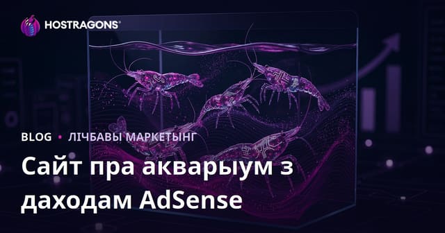 Як стварыць прыбытковы AdSense сайт пра акварыум і рэдкія крэветкі: поўны гайд
