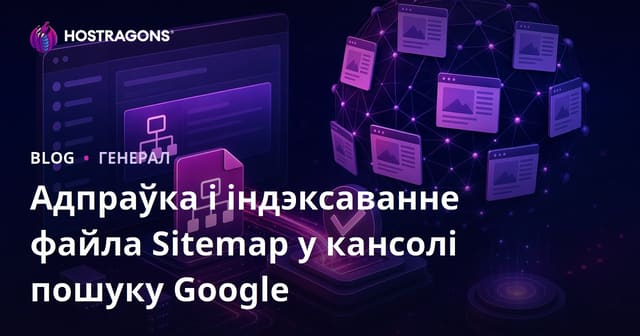Google Search Console: Як даслаць мапу сайта і апрацоўка індэксацыі