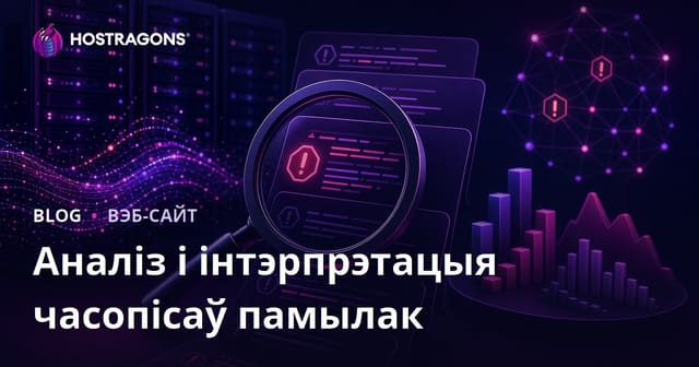 Аналіз і інтэрпрэтацыя часопісаў памылак