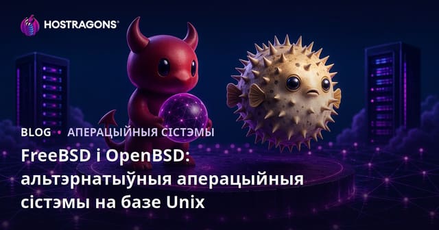 FreeBSD і OpenBSD: Альтэрнатыўныя Unix-сістэмы для бяспекі і прадукцыйнасці