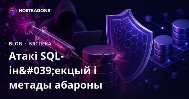 SQL-ін’екцыйныя атакі і спосабы абароны ад іх