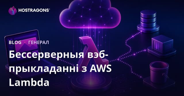 Бессерверныя вэб-прыкладанні з AWS Lambda