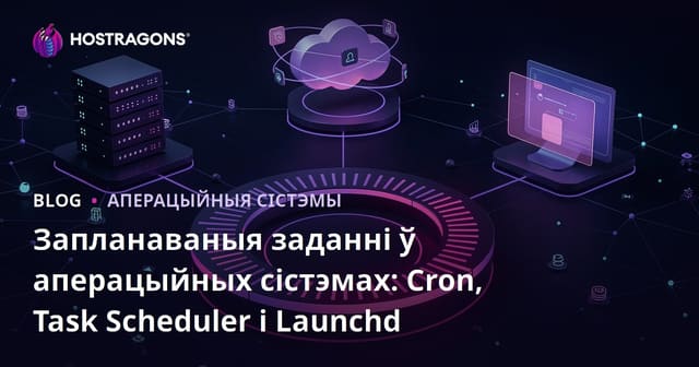 Запланаваныя заданні ў аперацыйных сістэмах: Cron, Task Scheduler і Launchd