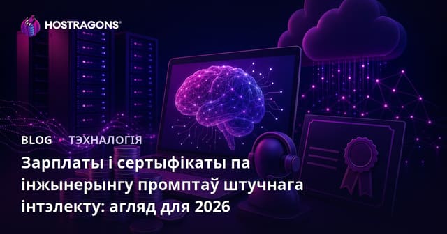 Зарплаты і сертыфікаты па інжынерынгу промптаў штучнага інтэлекту: агляд для 2026