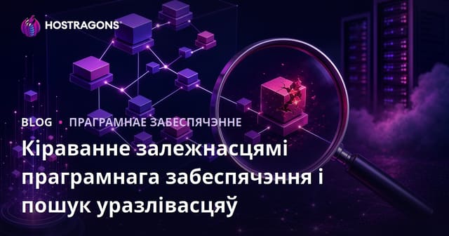 Кіраванне залежнасцямі праграмнага забеспячэння і пошук уразлівасцяў