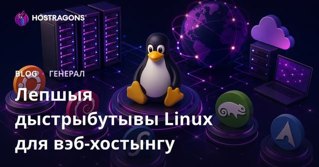 Лепшыя дыстрыбутывы Linux для вэб-хостынгу
