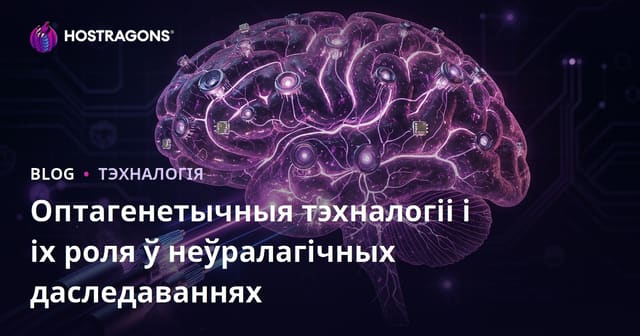 Оптагенетычныя тэхналогіі і іх роля ў невролагаўскіх даследаваннях
