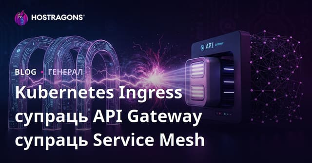 Kubernetes Ingress супраць API Gateway супраць Service Mesh