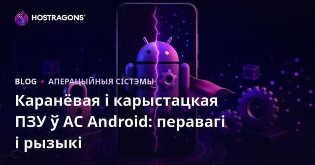 Каранёвая і карыстацкая ПЗУ ў АС Android: перавагі і рызыкі