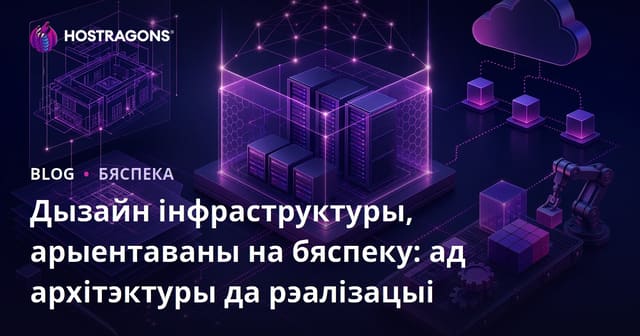 Дызайн Інфраструктуры з Фокусам на Бяспеку: Ад Архітэктуры да Практыкі