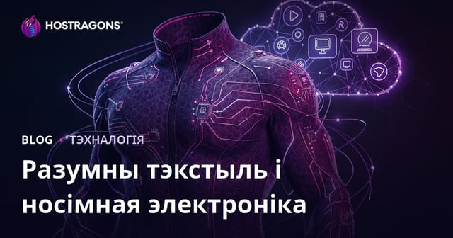 Разумны тэкстыль і носімная электроніка