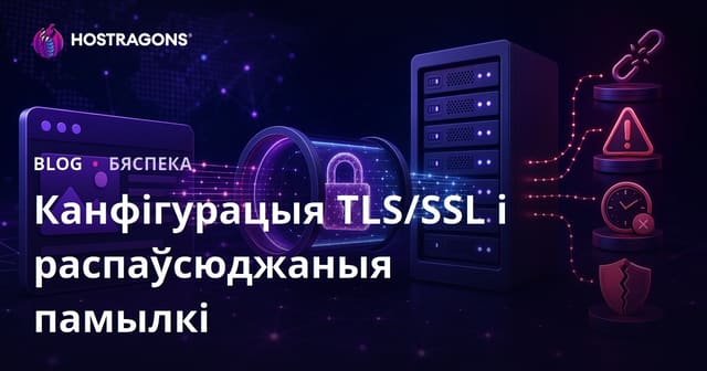 Канфігурацыя TLS/SSL і распаўсюджаныя памылкі