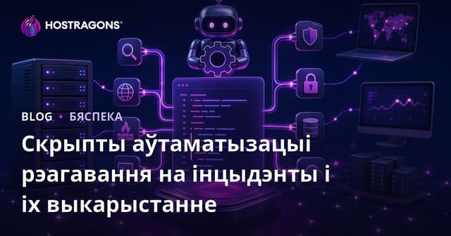 Скрыпты аўтаматызацыі рэагавання на інцыдэнты і іх выкарыстанне