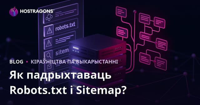 Як стварыць файлы robots.txt і sitemap (карта сайта) для пошукавых сістэм