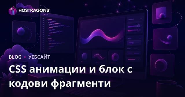 Блог за разработчици, който споделя само CSS анимации и готови кодови фрагменти
